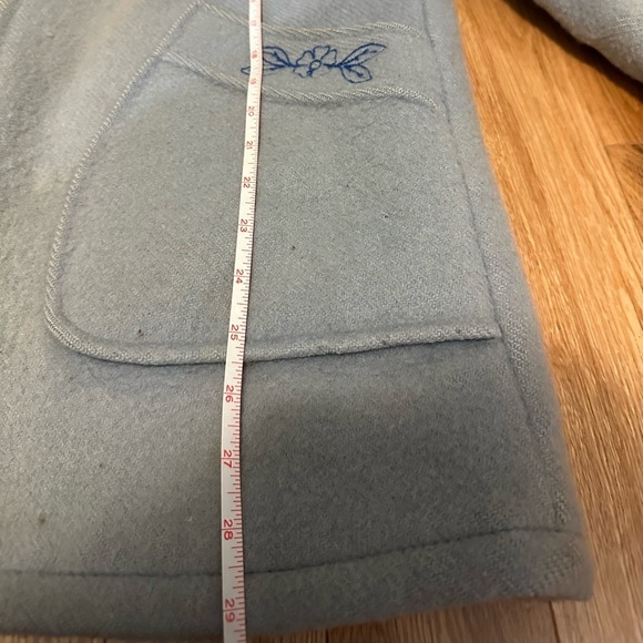Heritage Hudson Bay Embroidered Light Blue Parka (Vintage HBC) - Picture 8 of 10